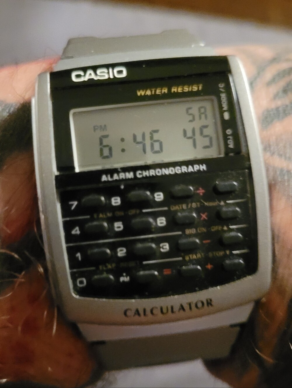 Casio Calculator Watch